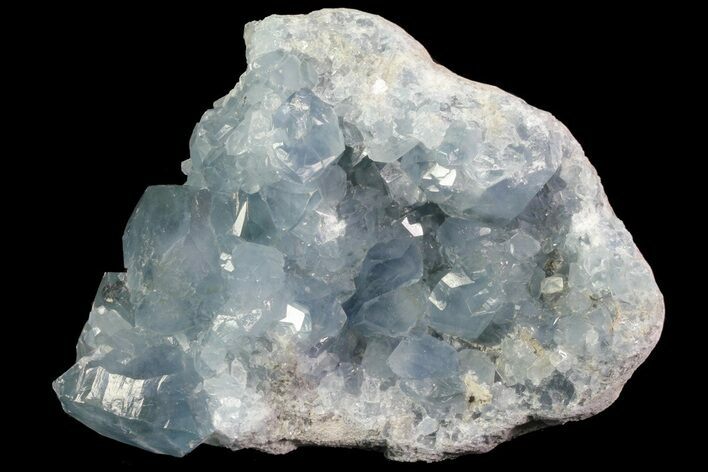 Blue Celestine (Celestite) Crystal Geode - Madagascar #70830